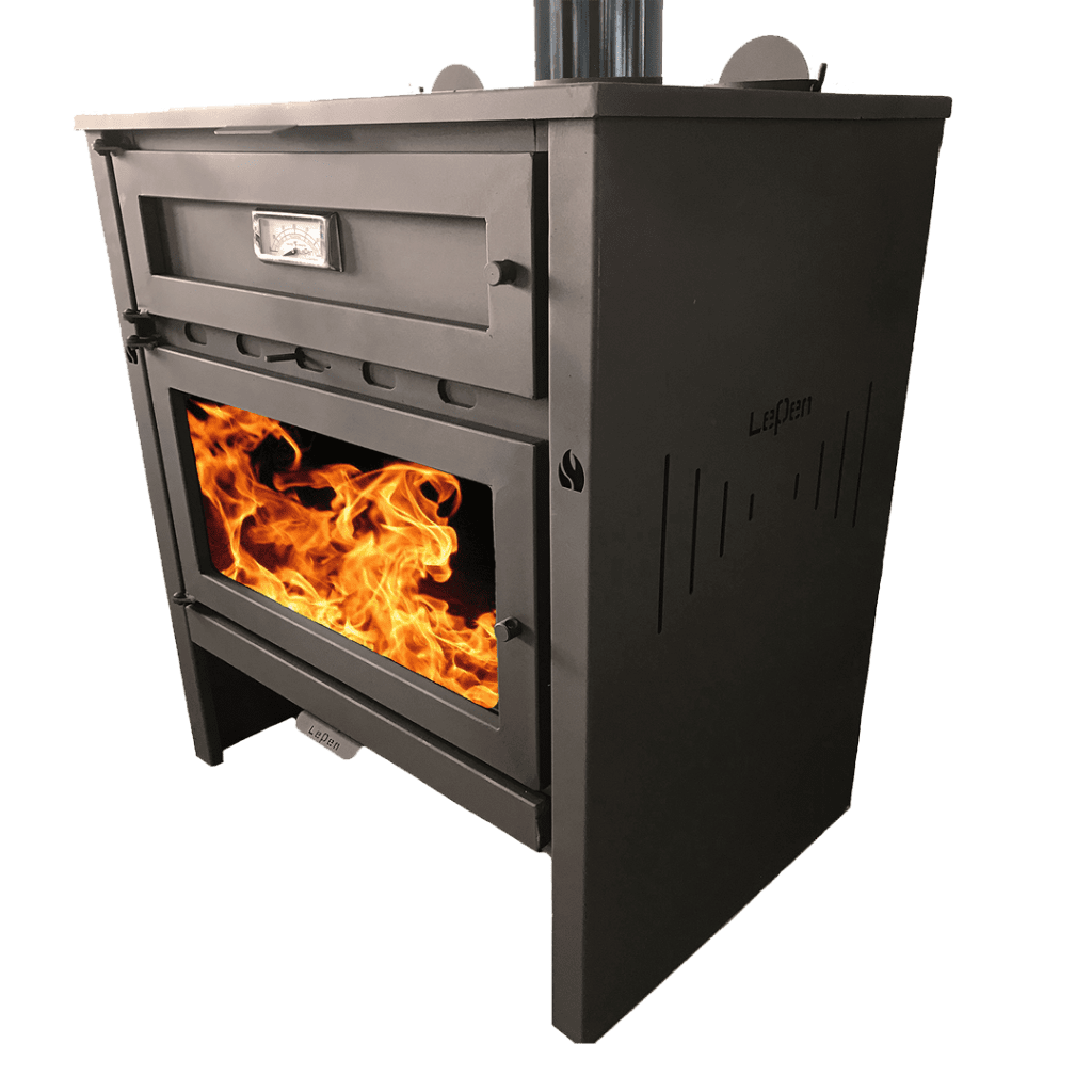 CALEFACTOR CON HORNO 12000 CALORIAS LEPEN CALEFACTORES A LEÃ‘A