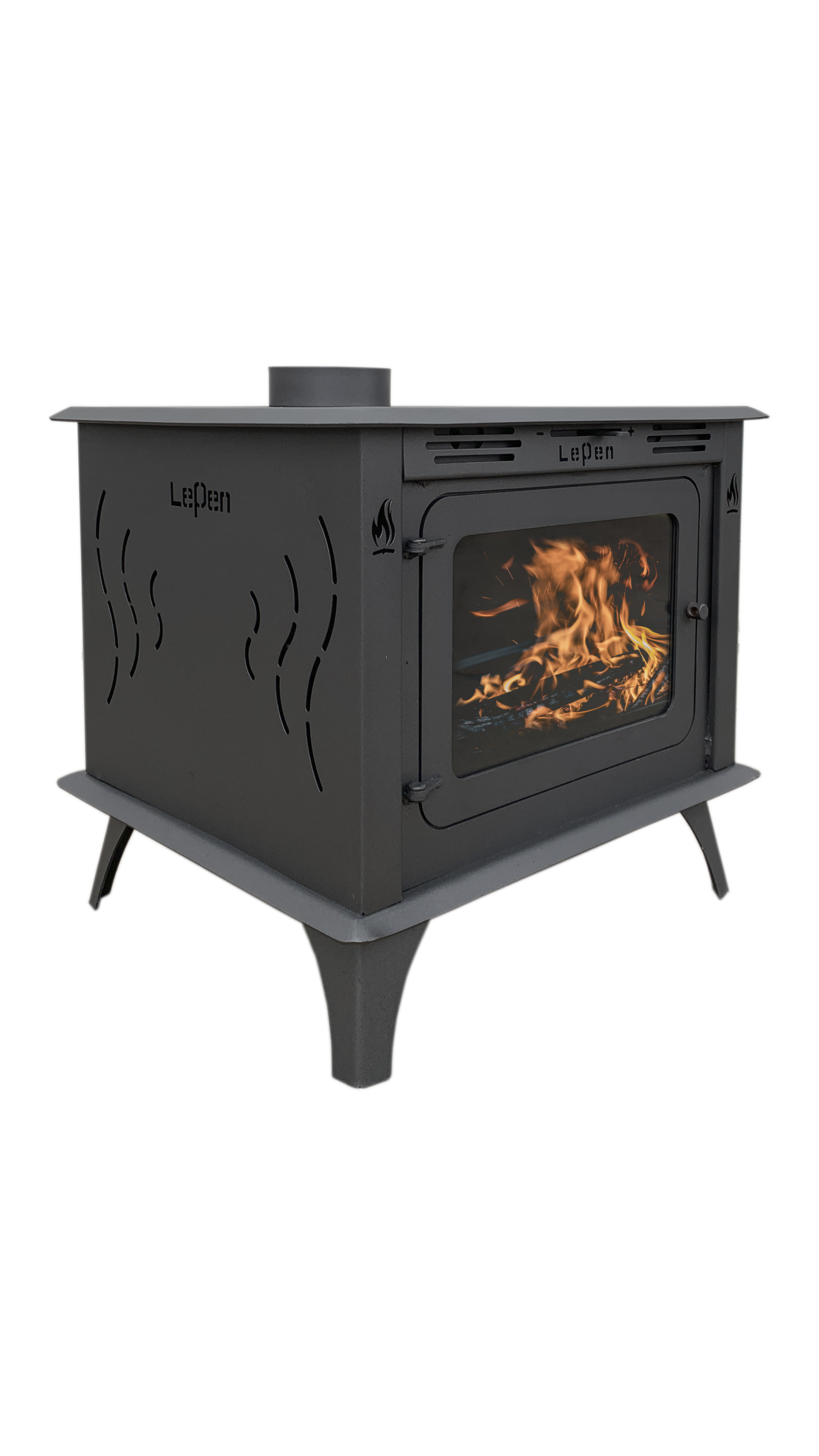 Calefactores a leña Lepen - Estufas a leña Lepen , cocinas a leña